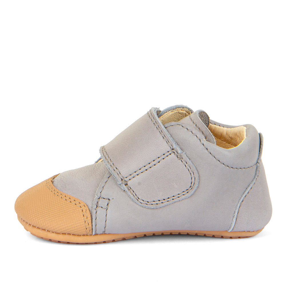 Botita Velcro Prewalkers Toesy Gris